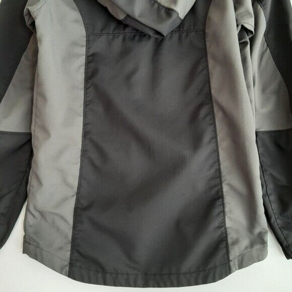 COLUMBIA | Omni-Shield Windbreaker Hoodie Jacket Kids Black & Gray Kids Youth M - Picture 9 of 15